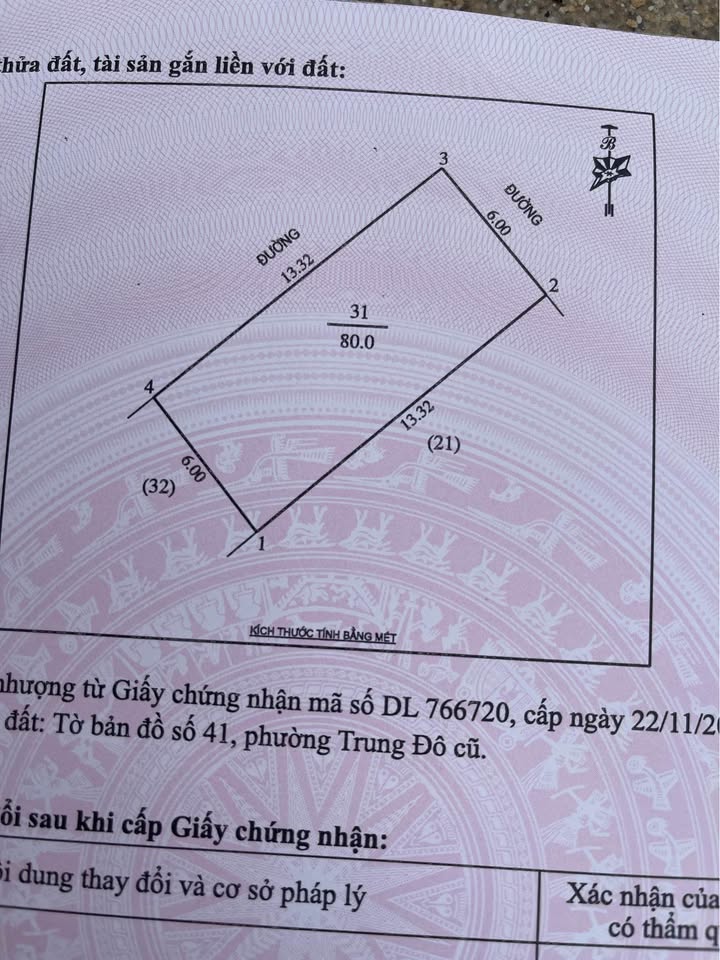 Đất Lô Góc 80m² Trung Đô, Vinh - Giá Đầu Tư Hời