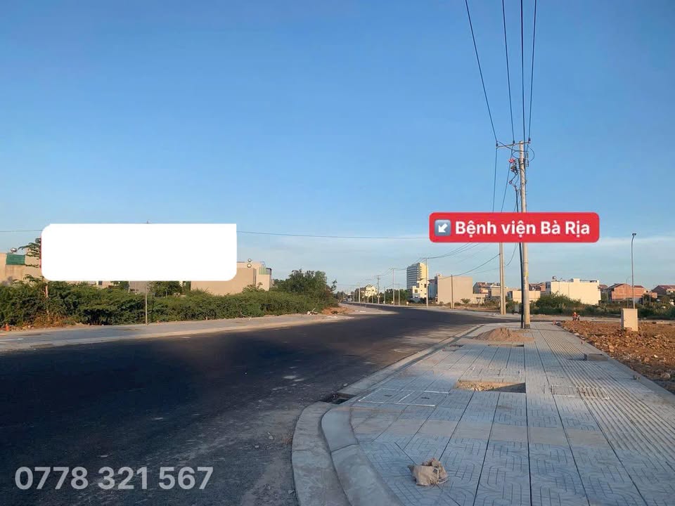 Đất nền Bà Rịa 132m² 3.8 tỷ - Sổ đỏ chính chủ, đường 22m