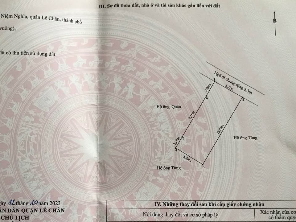 Đất Kiến An 71m² giá 2.84 tỷ - Sổ đỏ chính chủ, ngõ thông!
