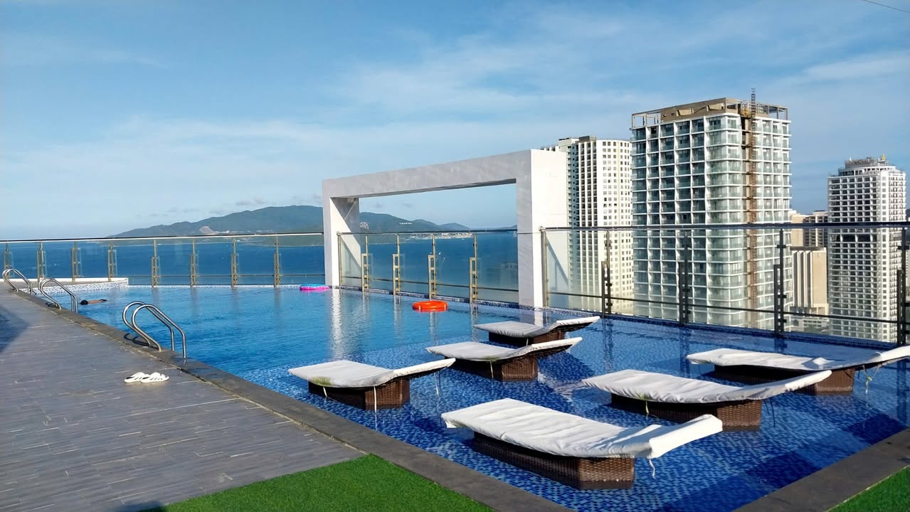 Cho thuê căn hộ D'Qua Apartment Nha Trang 70m² - View biển, full nội thất