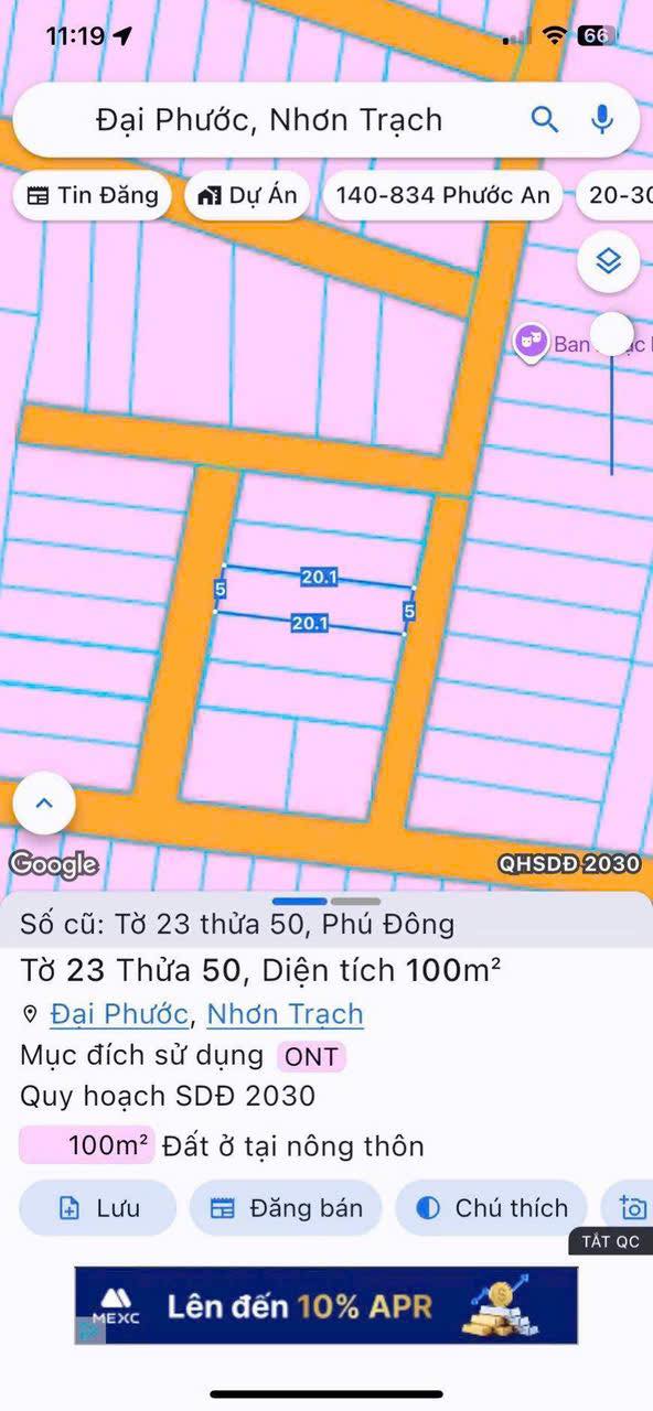 Đất nền Xuân Lộc 100m² giá 2.26 tỷ - Xây dựng tự do!