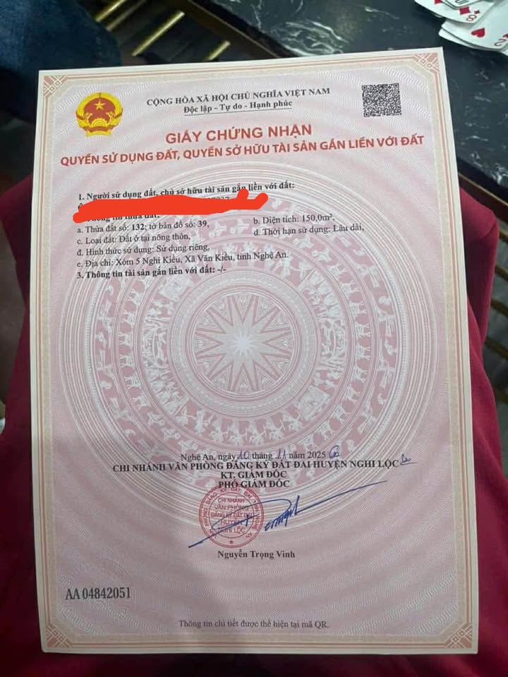 Đất ở full thổ cư Nghi Kiều 150m² - Sổ đỏ sẵn sàng giao dịch