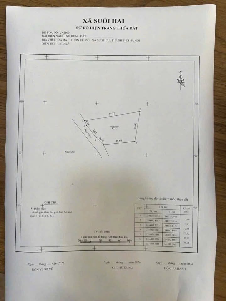 Bán Đất Tản Lĩnh Ba Vì 303m² - Sổ Đỏ Rõ Ràng, Giá Đầu Tư Tốt
