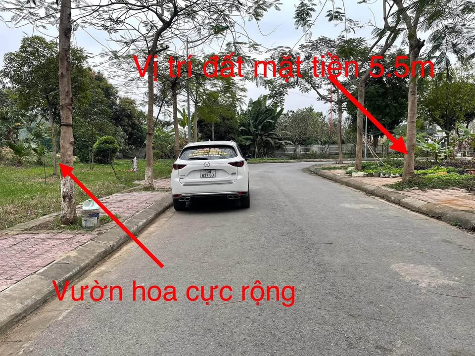 Đất nền Khu D Nam Đầm Vạc 88m² - Sổ đỏ sẵn, giá nhỉnh 3 tỷ