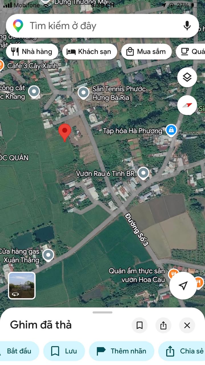 Bán Đất Phước Hưng Long Đất 1800m² - Giá 2 Tỷ, Tiềm Năng Sinh Lời Cao