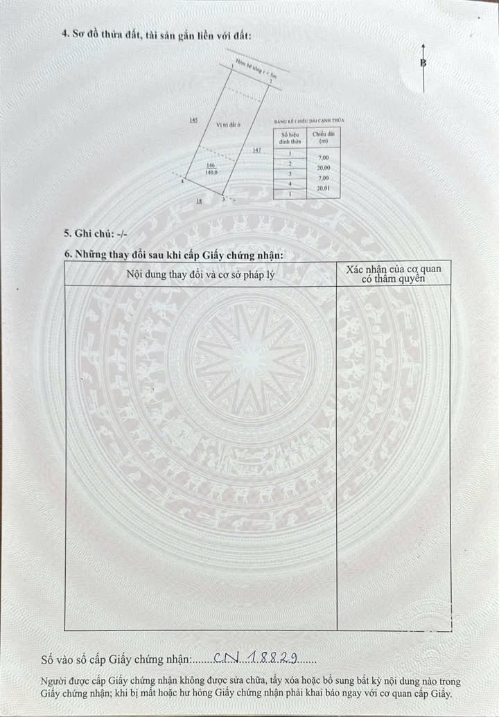 Đất nền Long Điền 140m² - Sổ Riêng, Ô tô tải, Giá 2.1 tỷ