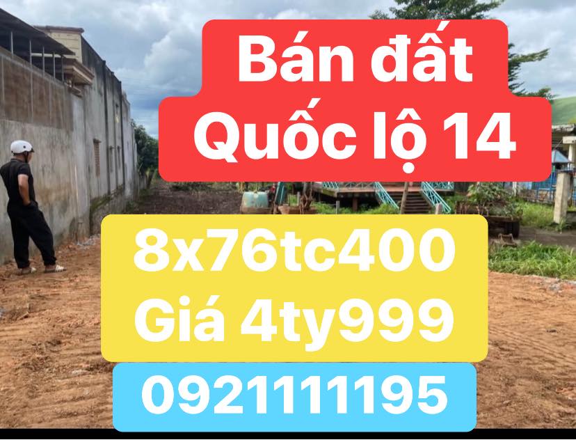 Đất nền Quốc lộ 14 Buôn Ma Thuột 3040m² - Tiềm năng tăng giá vượt trội!