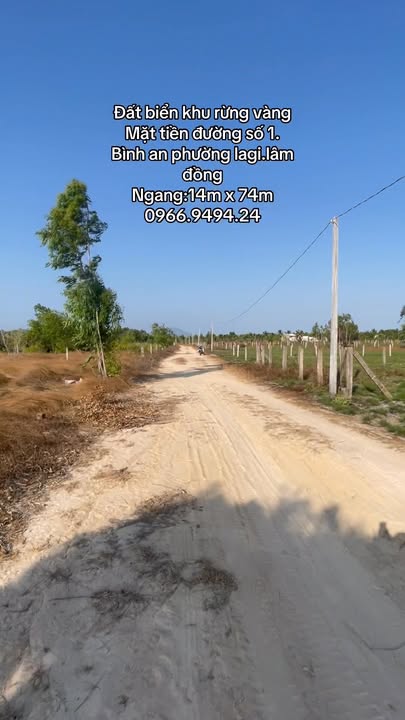 Đất nền Lagi Bình Thuận 1.000m2 2.15 tỷ - Sổ đỏ chính chủ