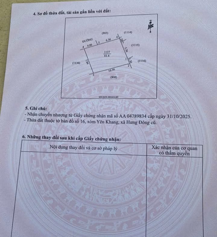 Đất nền Hưng Đông, TP Vinh 81.2m² - Tiềm năng tăng giá vượt trội!