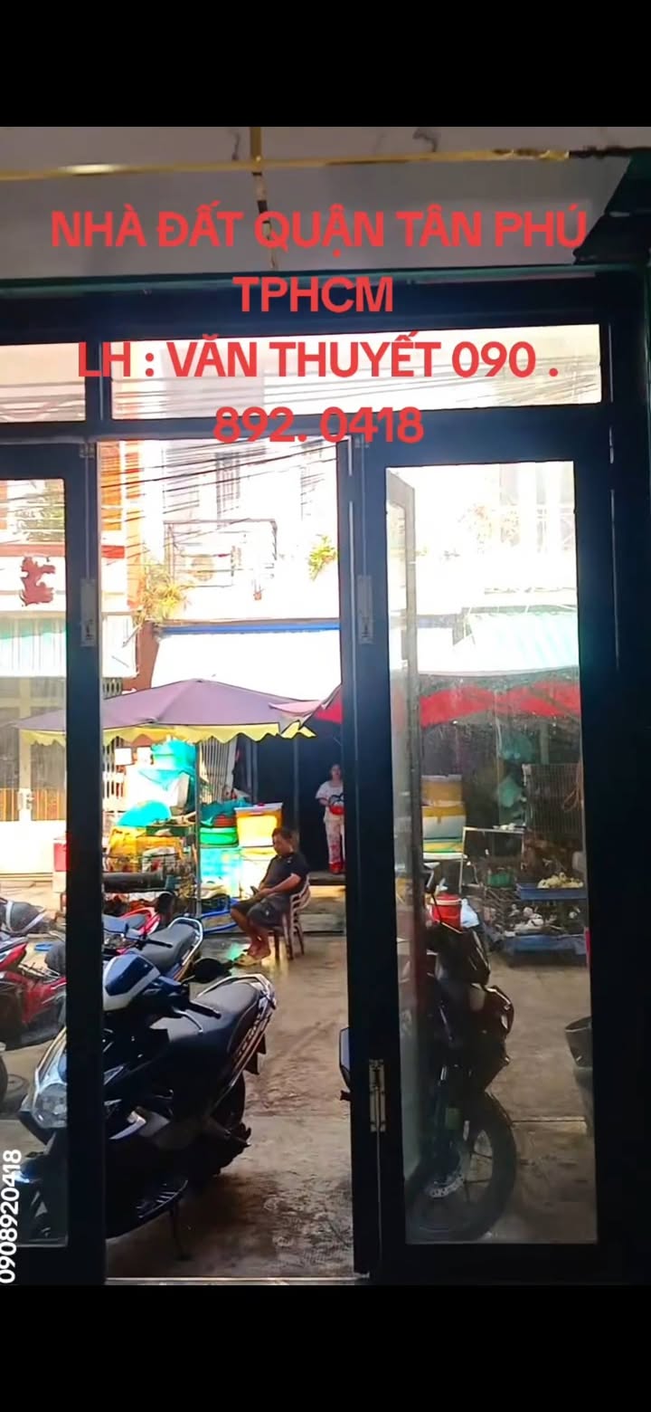 Nhà Mặt Tiền Chợ Tân Thắng, Tân Phú 60m² - KD Sầm Uất, Giá 7 Tỷ