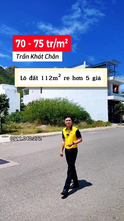 Đất nền Vĩnh Hòa Nha Trang 112.5m² - Đường rộng 20m, tiềm năng kinh doanh!