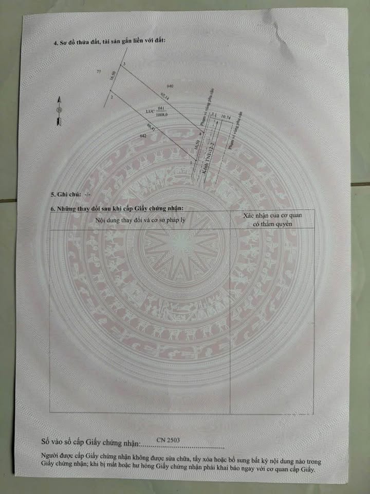 Đất Vườn 1000m² Giá Tốt Phường Long Hoa, Tây Ninh - Sổ Hồng Rõ Ràng