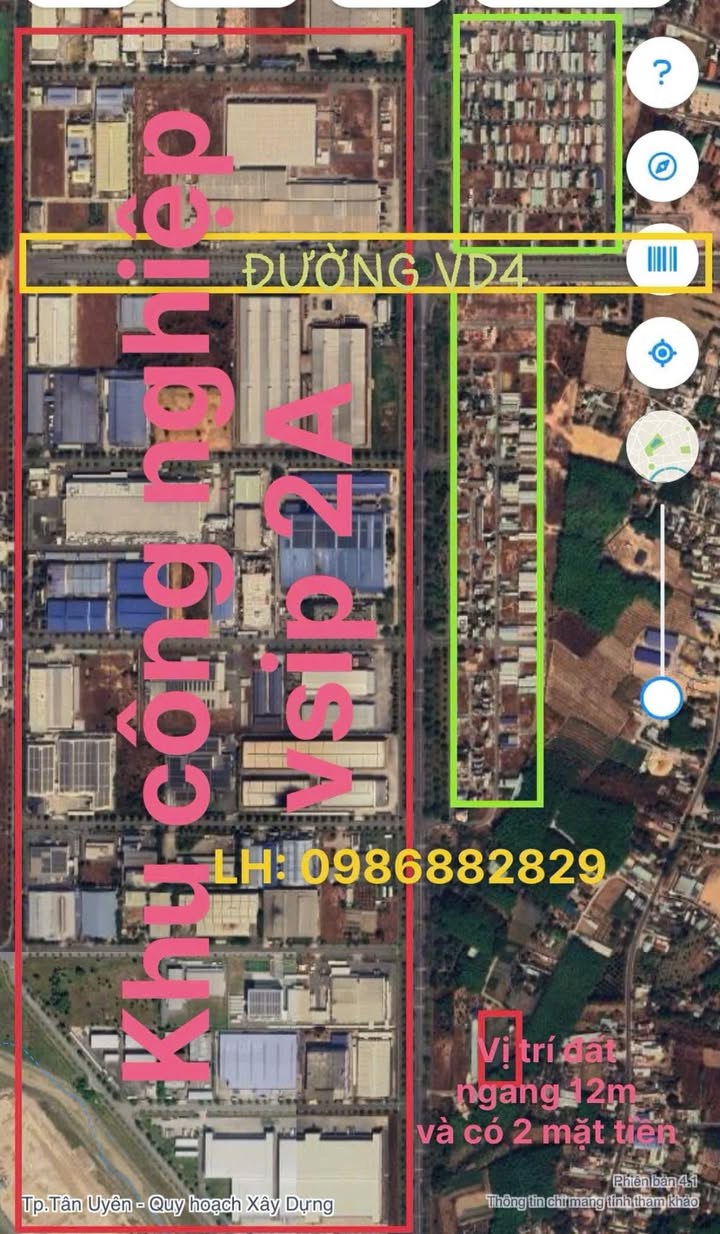 Đất nền Vĩnh Tân 925m² - Cơ hội đầu tư xây trọ đón đầu KCN