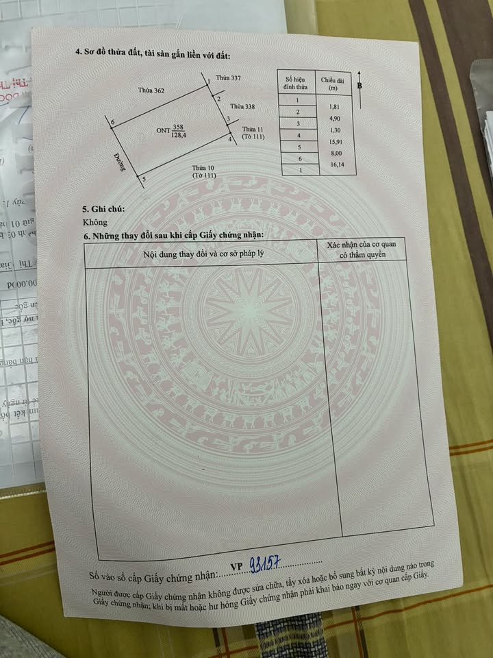 Đất nền 128m² tại Kim Sơn, Ninh Bình - Sổ đỏ chính chủ, giá tốt