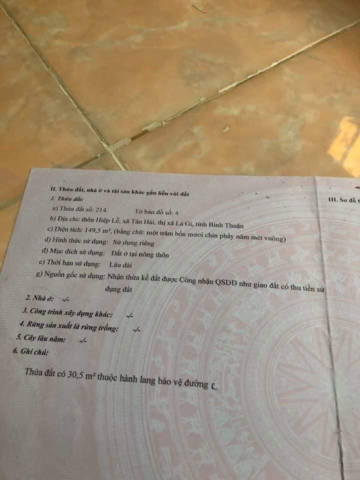 Bán Đất Tặng Nhà 170m² Thổ Cư 100% Mặt Tiền Lê Thánh Tôn Lagi