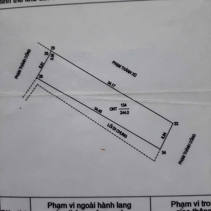 Bán Đất Thổ Cư 244m² Mỹ Thới, Long Xuyên - Tiềm Năng Sinh Lời Cao