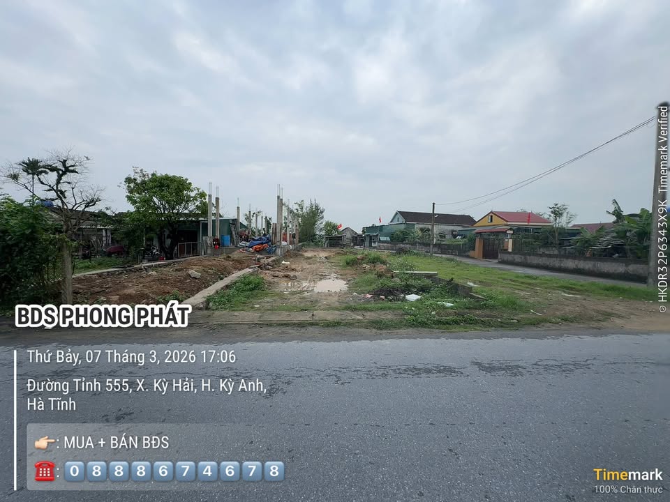 Đất kinh doanh 160m² full thổ cư, trục chính Châu Hải, Kỳ Anh - Giá dưới 2 tỷ