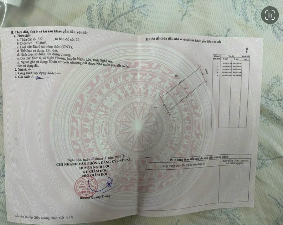 Bán đất Nghi Phong 150m² - Gần đường lớn, giá tốt