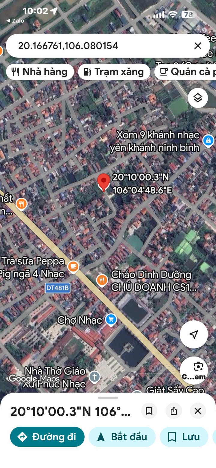 Đất nền Khánh Nhạc, Yên Khánh 119m² - Sổ đỏ chính chủ!