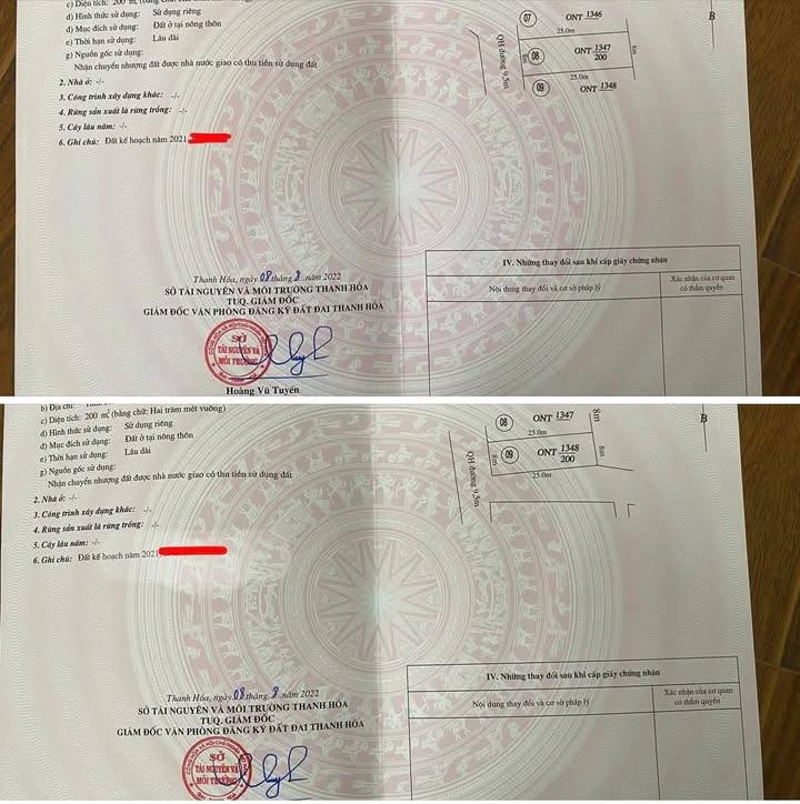 Đất nền Hậu Lộc 400m² - Sổ đỏ chính chủ, tiềm năng tăng giá!