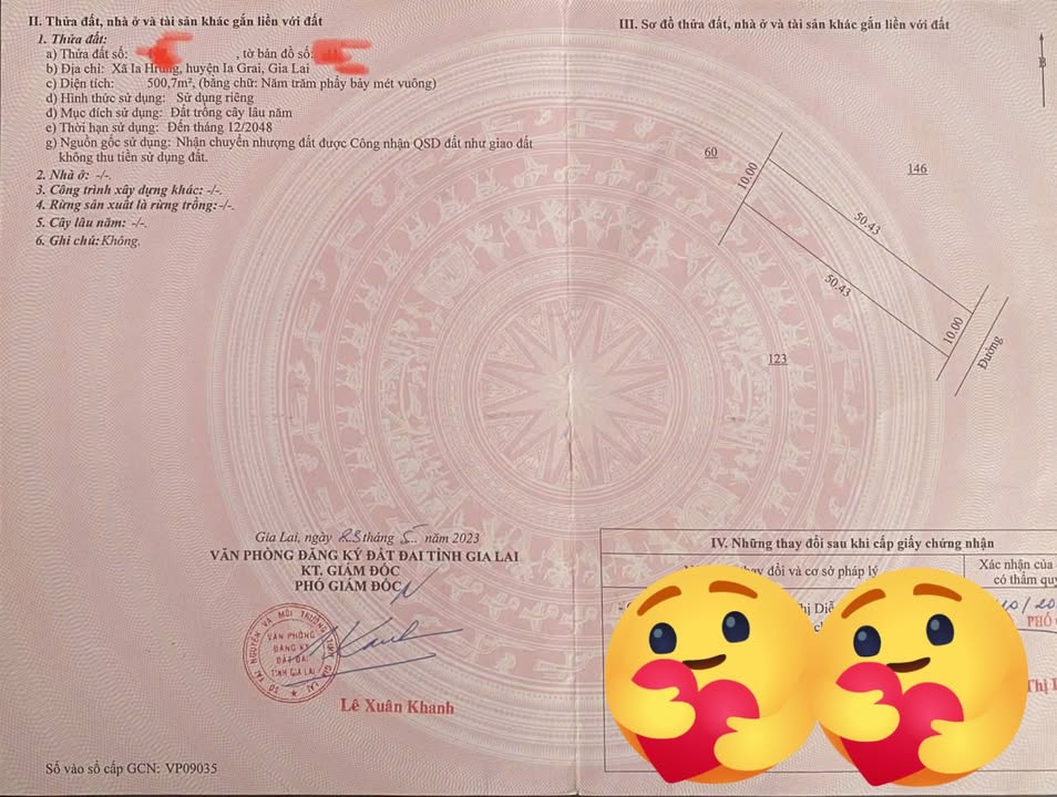 Đất Vàng Ia Hrung, Gia Lai - 520m² Sổ Đỏ Chính Chủ, Giá 260 Triệu