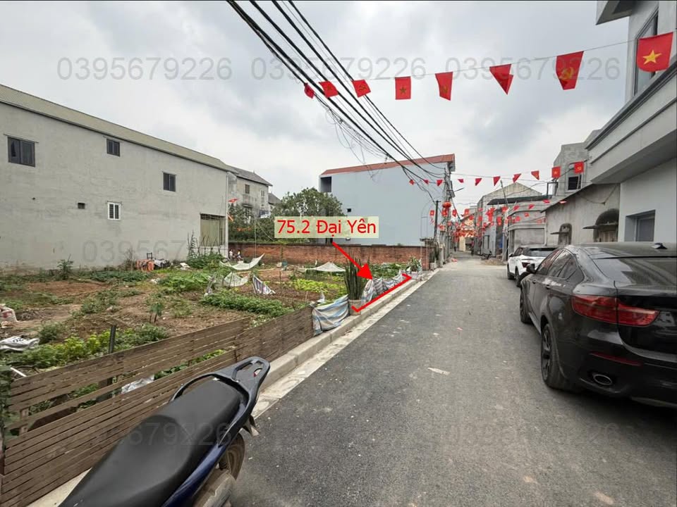 Đất Đại Yên 75.2m² - Ô tô tận đất, Sổ đỏ sẵn sàng