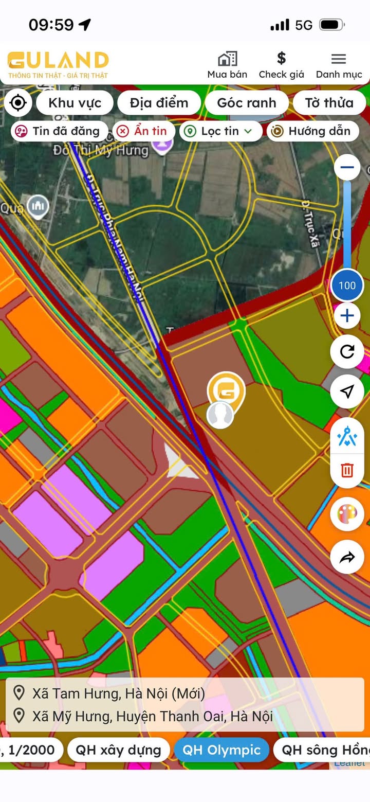 Đất Lô Góc Phượng Mỹ, Thanh Oai 75m² - View Trục Cienco 5, Tiềm Năng Sinh Lời