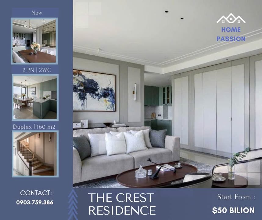 Apartment Thủ Thiêm 160m² 50 tỷ - View đẹp tầng cao