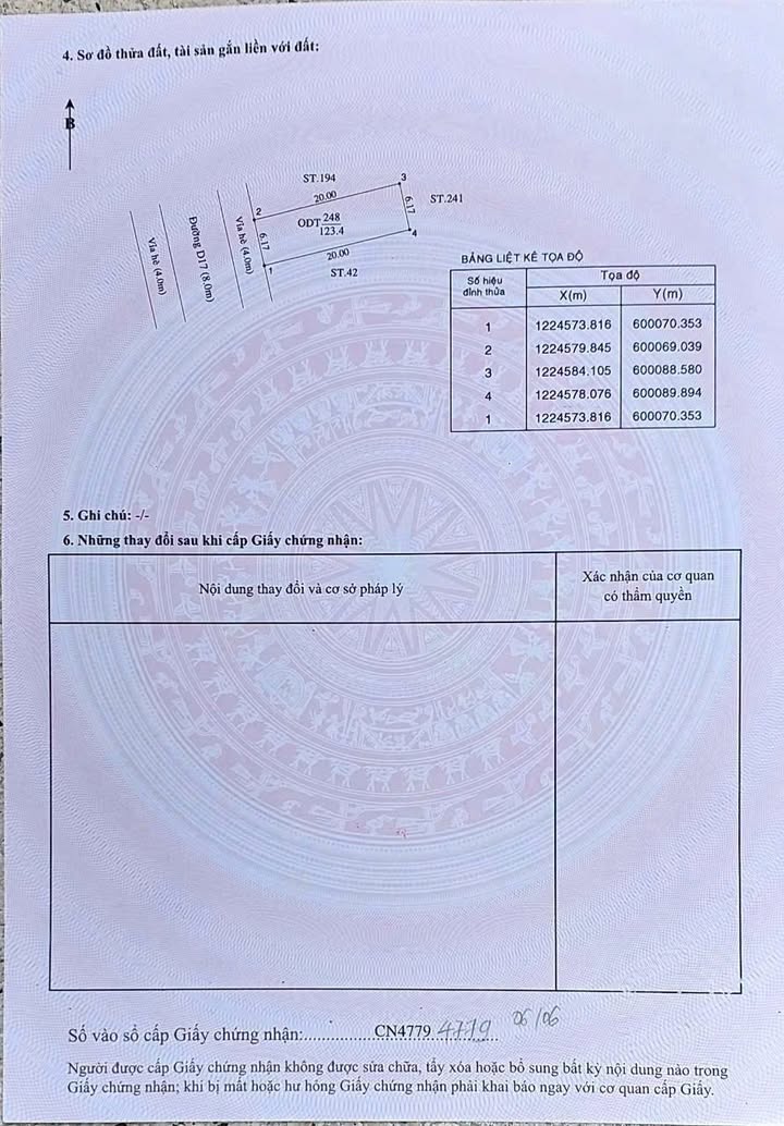Bán Đất Nền D17 Hòa Lợi A, Thủ Dầu Một - 123m² Giá 3 Tỷ Chính Chủ