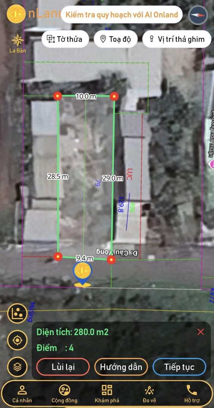 Đất Mặt Tiền Cầu Vòng, Trà Vinh - 273m² Gần Đại học, Sẵn Sàng Xây Dựng