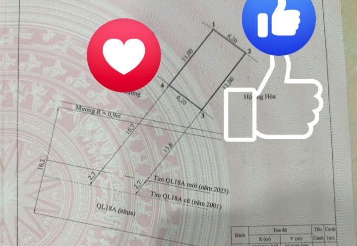 Đất Nền Hoàng Quế Đông Triều 68m² - Vị Trí Đắc Địa Kinh Doanh!