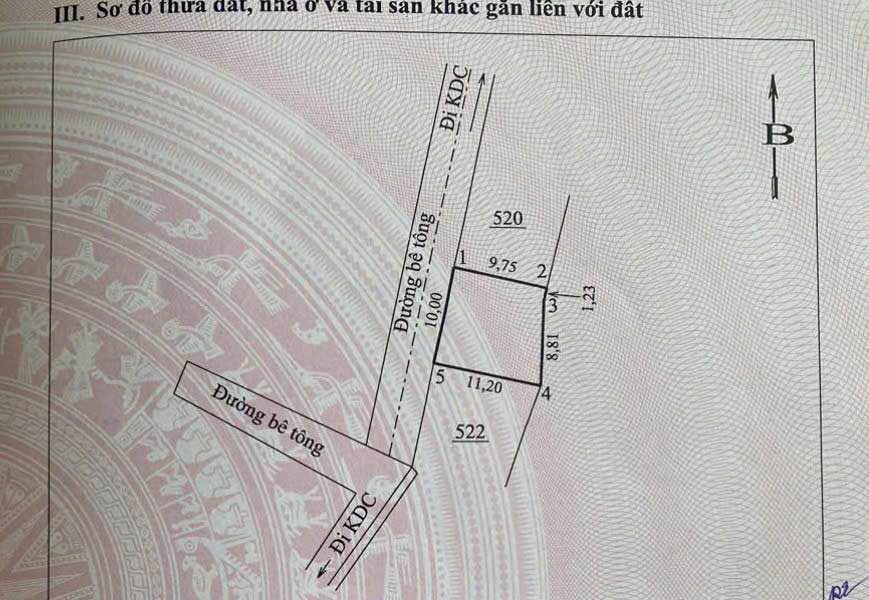 Đất Kim Phú 102m² Giá 1 Tỷ - Đường Ô Tô, Gần Chợ, Sổ Thổ Cư