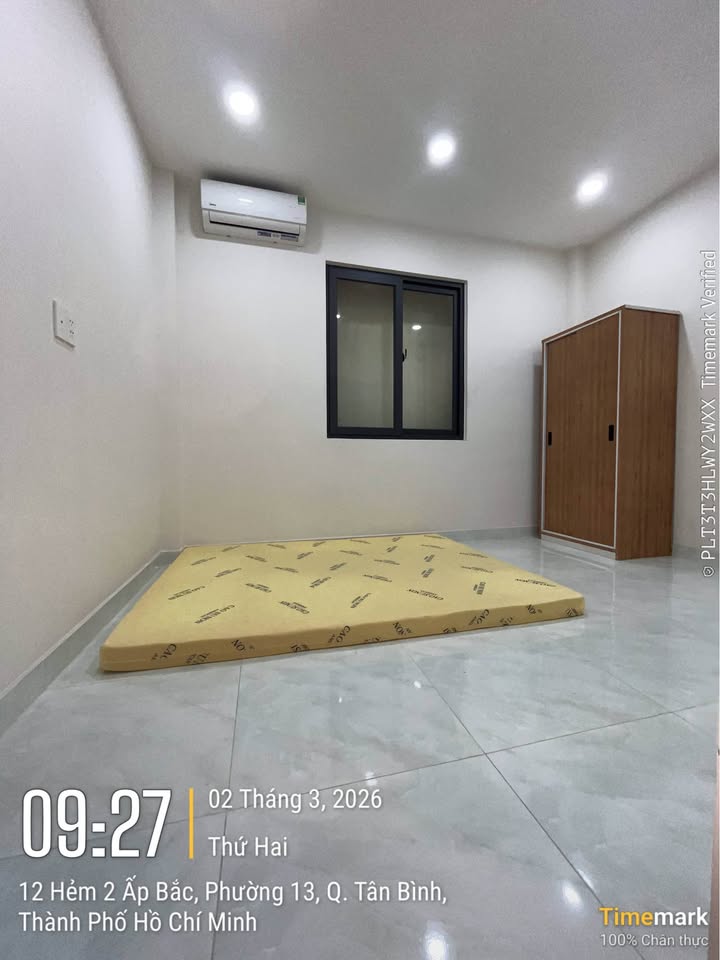 Phòng trọ Quận Tân Bình 18m² - Full nội thất cao cấp, ở ngay!