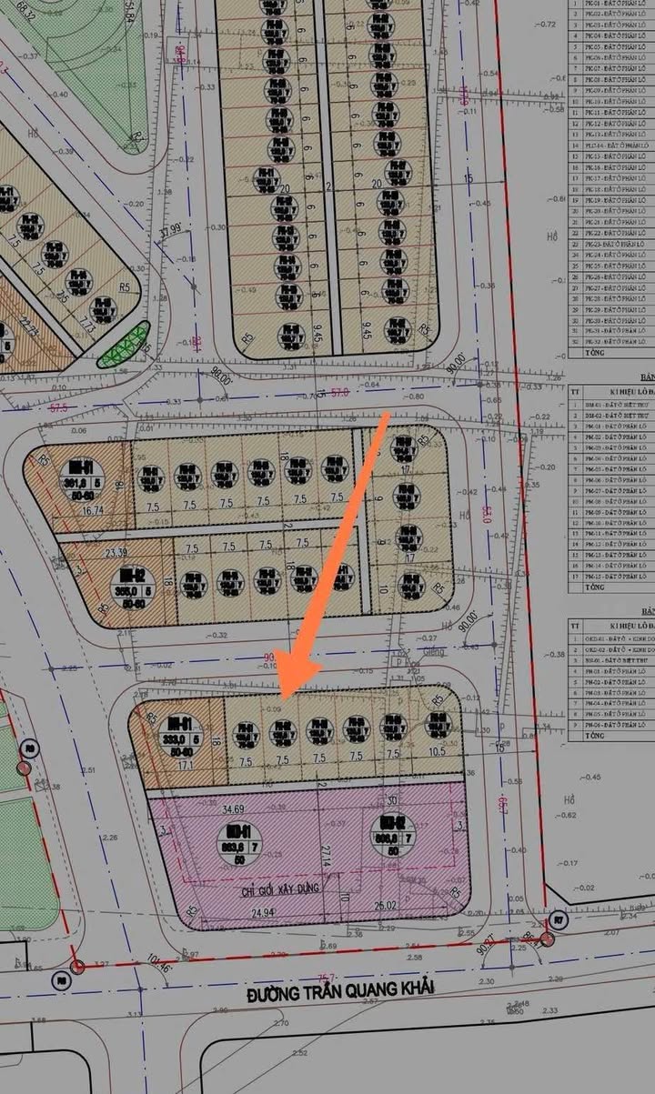 Đất nền Bắc Trần Quang Khải Dĩ An 135m² - Tiềm năng tăng giá vượt trội!