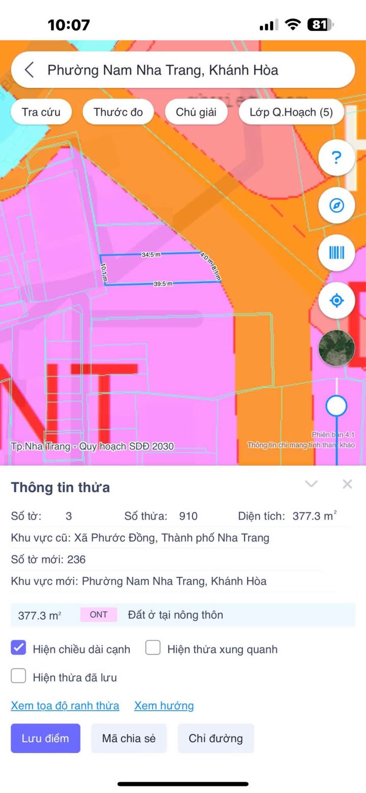 Đất nền Phước Đồng, Nha Trang 377m² - Tiềm năng tăng giá vượt trội!