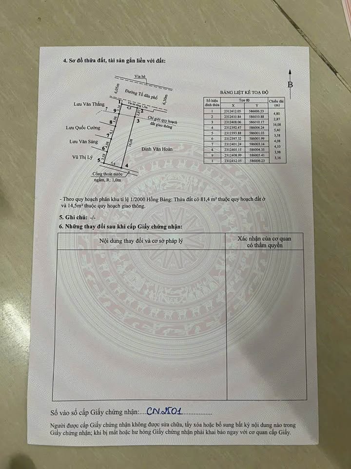 Nhà Mặt Tiền Kinh Doanh 95.9m² Đường Hồng Bàng, Hải Phòng - Giá 2.7 Tỷ