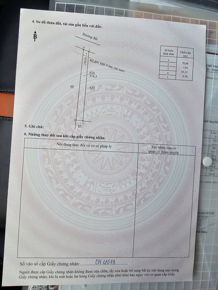 Đất nền KCN Chơn Thành 520m² - Sổ hồng sẵn, giá 5 tỷ