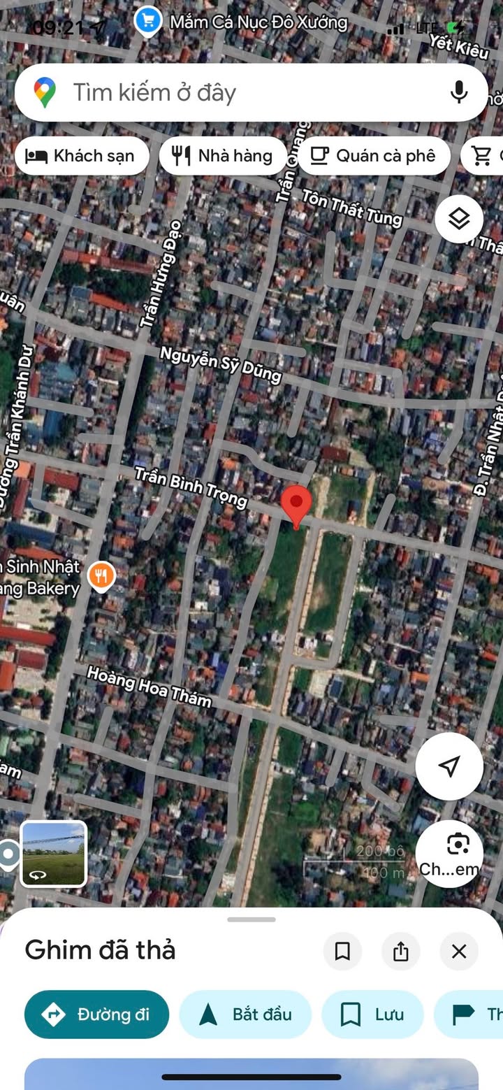 Bán Đất Vàng 110m² Mặt Tiền Trần Bình Trọng, Sầm Sơn - Sổ Đỏ Sẵn Sàng