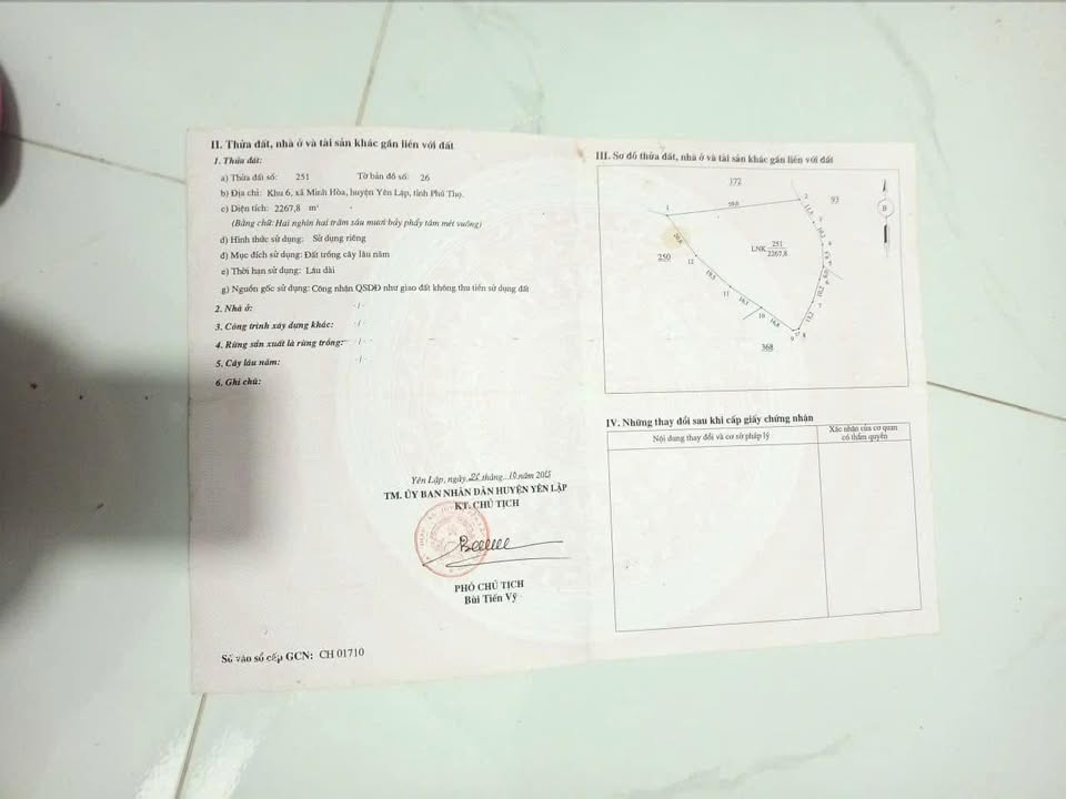 Đất nền Minh Hòa 2267m² 5xx triệu - Đầu tư dài hạn