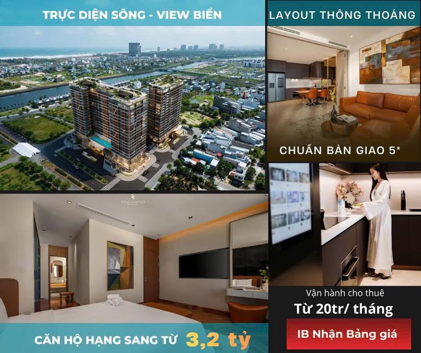 Căn hộ Regal Complex Điện Ngọc – View Sông Biển, Tiềm năng sinh lời cao!