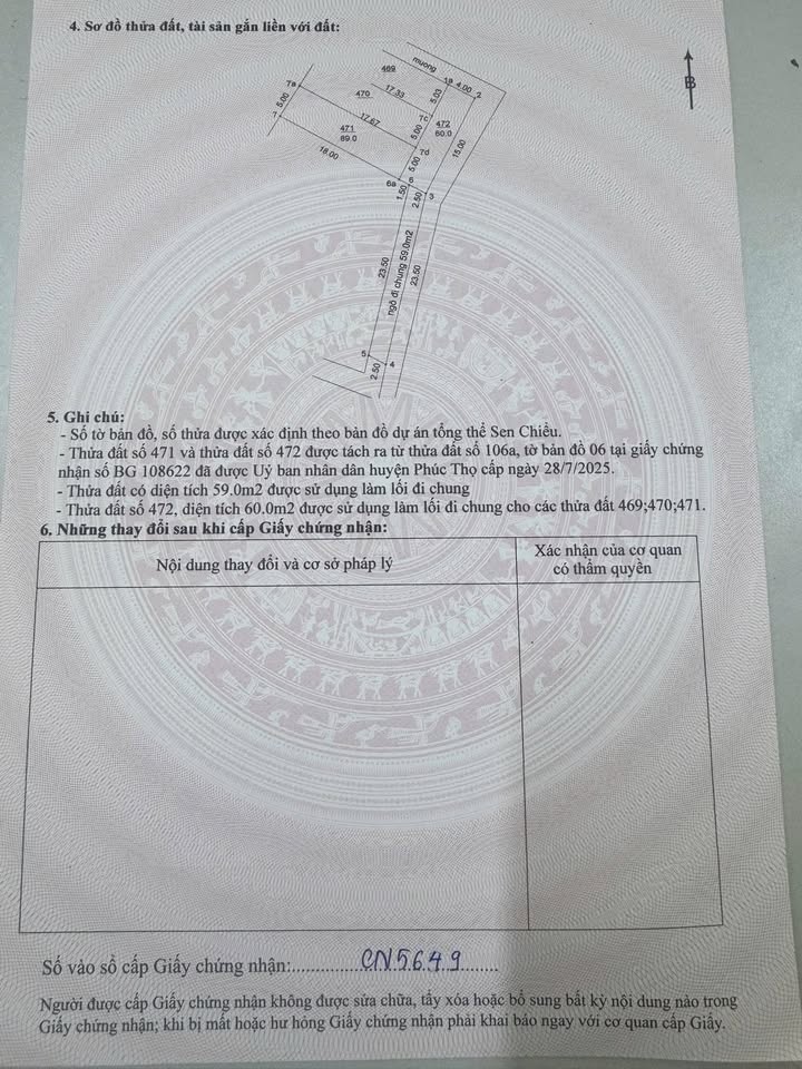 Bán Đất Vàng 89m² Sen Chiểu, Sơn Tây - Sổ Đỏ Sẵn Sàng, Giá 2 Tỷ