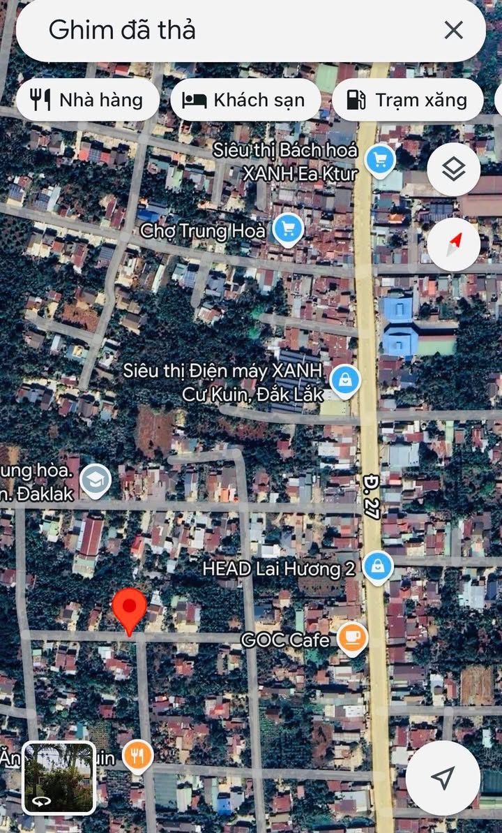 Đất Nền Thổ Cư 196m² Xã Ea Ktur, Cư Kuin - Giá Đầu Tư 126 Triệu