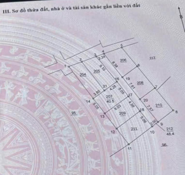 Đất nền Quế Sơn, Thanh Oai 40.5m² - Sổ đỏ vuông vắn, ô tô đỗ cửa