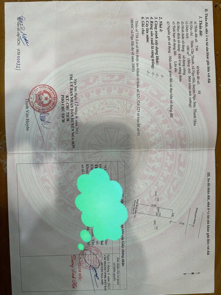 Bán Đất Nga Hải 100m² - Lô Góc Mặt Tiền LK 13.5m - Giá 10 Tỷ