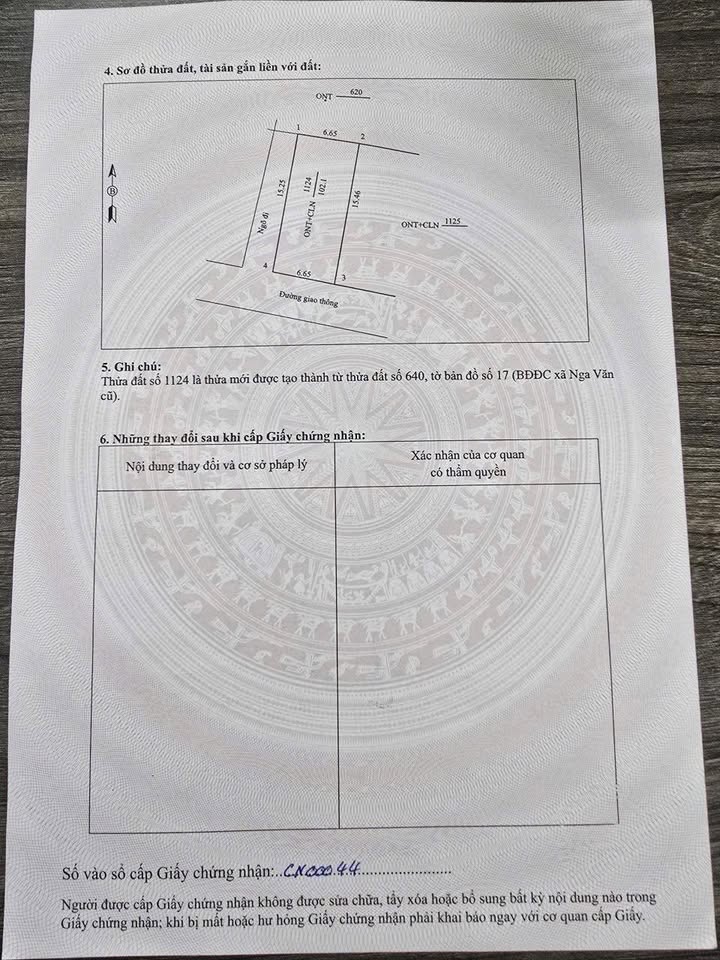 Đất Nền Nga Vân, Thanh Hóa - 105m² Sổ Đỏ Sẵn Sàng, Giá Đầu Tư