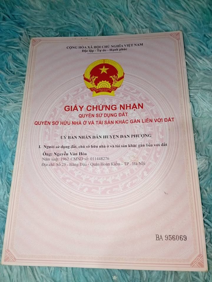 Đất Thổ Cư 252m² Sổ Đỏ Chính Chủ Tại Đan Phượng - Giá Đầu Tư Hấp Dẫn