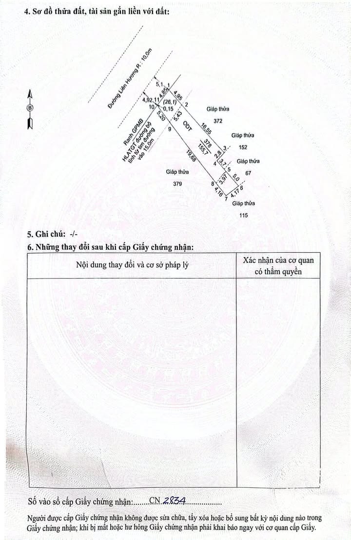 Đất nền Rạch Giá 155.7m² sổ đỏ - Lộ Liên Hương, giá 2.6 tỷ - Đầu tư sinh lời