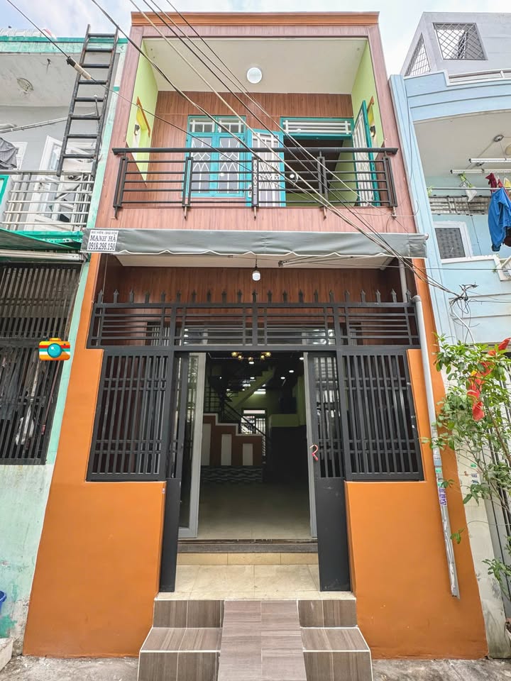 Nhà 2 mặt hẻm Bình Trị Đông, Bình Tân - 61m² - Sổ hồng sẵn