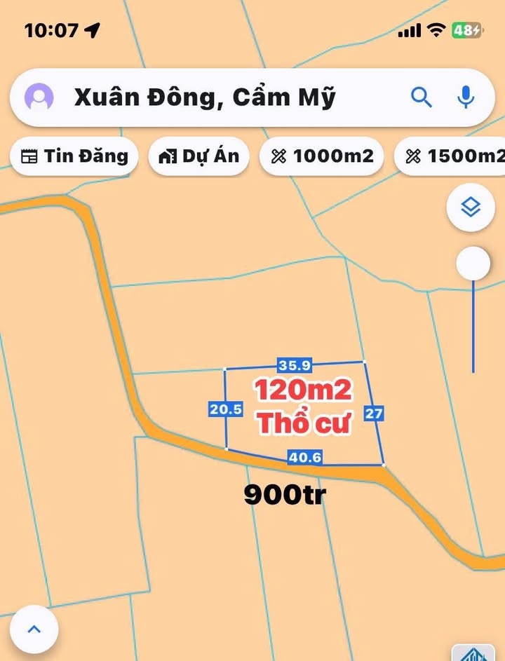 Đất nền Hóc Môn 932m² 900 triệu - Sổ đỏ chính chủ!