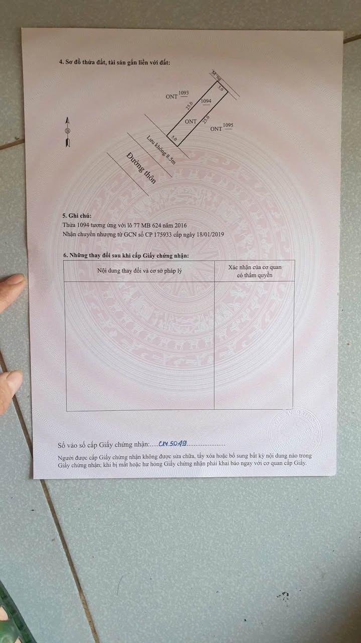 Đất nền Trục chính Văn Châu TP. Thanh Hóa 125m² - Tiềm năng tăng giá!